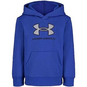 Under Armour Boys' Fleece Hoodie Sweatshirt Logo Printed Designs 4 UAFGB00E-404